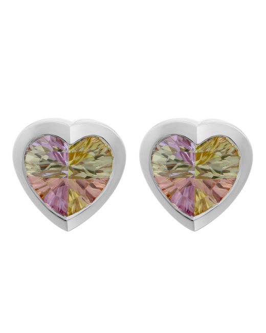 Orphelia Metallic 925 Sterling Stud Earrings