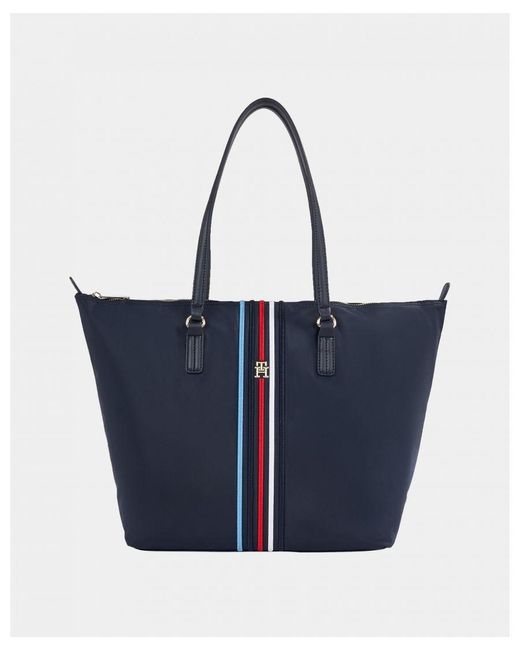Tommy Hilfiger Blue Poppy Corporate Tote Bag