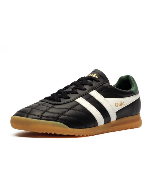 Gola Black Classics Stadium Leather Trainers for men