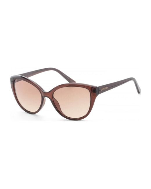 Calvin Klein Pink 55Mm Crystal Sunglasses Ck19536Sn-210
