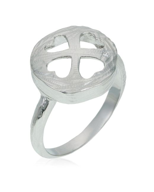 Orphelia Metallic 925 Sterling Ring