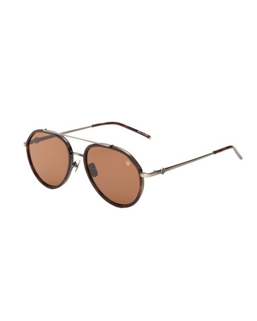 Belstaff Brown Titanium Sunglasses for men