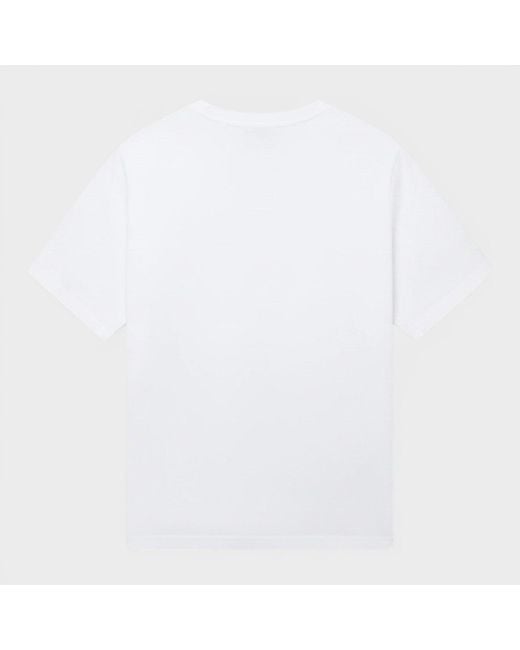 Casablanca White Casa Way Mascot Printed T‑Shirt Cotton for men