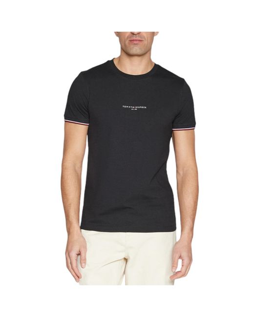 Tommy Hilfiger Black T Shirts for men