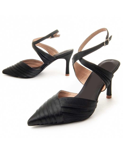 Montevita Black Heel Shoe Festshoe