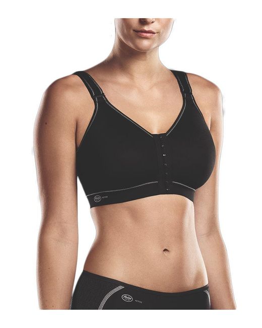 Anita Blue Active Front Close Sports Bra