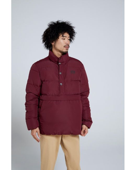 Mountain Warehouse Red 'Westbay' Puffer Jacket Water Resistant Breathable Coat for men