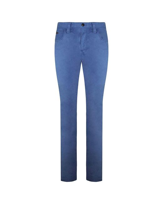 Armani Blue Emporio J00 Slim Fit Jeans for men