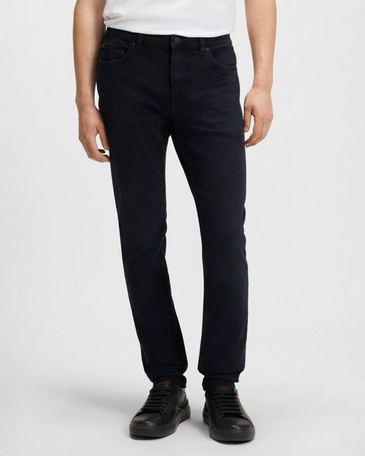 Boss Blue Extra-Slim-Fit Jeans for men
