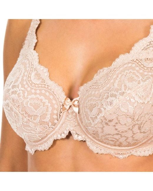 Playtex Natural Underwired Non-Padded Lace Bra 05832