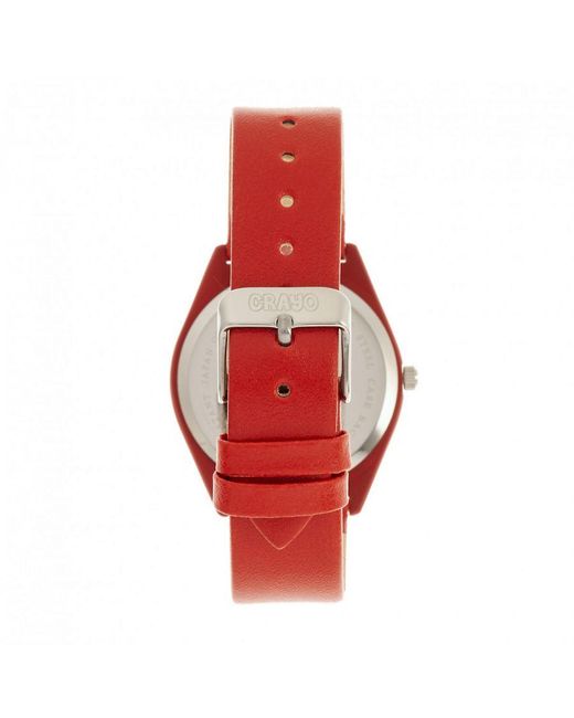 Crayo Red Dynamic Watch