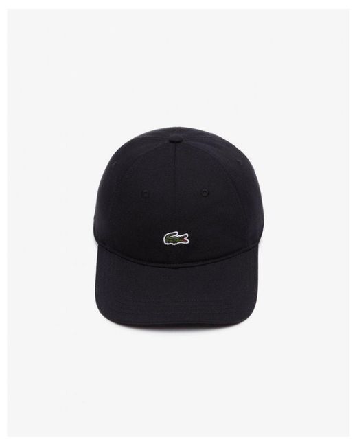 Lacoste Blue Organic Cotton Twill Cap for men