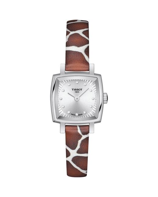 Tissot White Lovely Watch T0581091703600 Leather