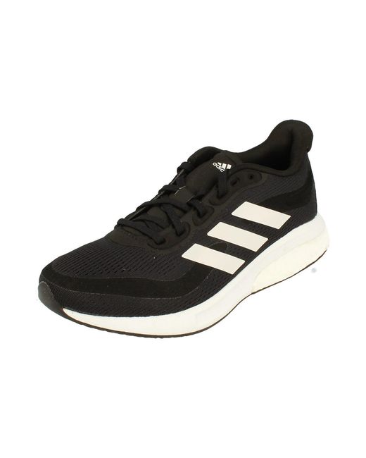Adidas Black Supernova Sneakers Trainers