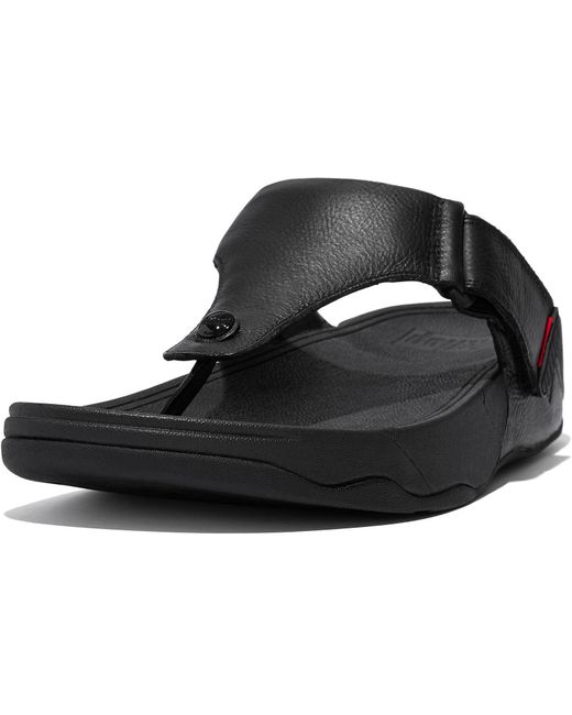 Fitflop Black Trakk Ii Leather All Sandals for men