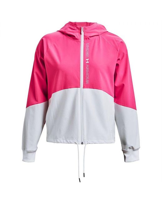 Under Armour Pink Woven Storm Jacket