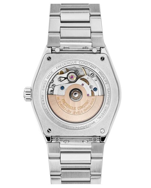 Frederique Constant Blue Frédérique Highlife Heart Beat Watch Fc-310Sd2Nh6B Stainless Steel (Archived)