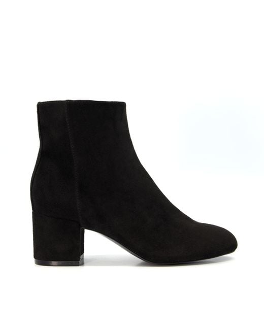 Dune 's Dune Prisha Block-heel Ankle Boots In Black