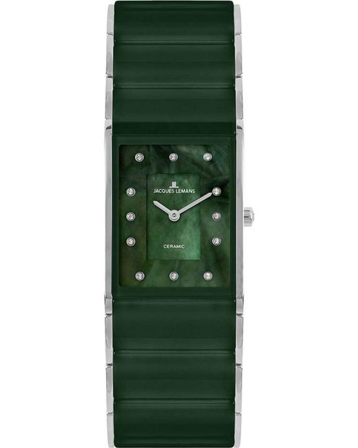 Jacques Lemans Green 1-1940I Ladies Dublin Watch