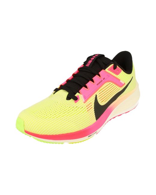 Nike Black Air Pegasus 40 Prm Trainers Bright for men