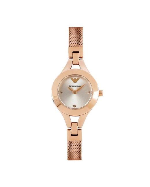 Armani Metallic Ladies Ar7362 Watch