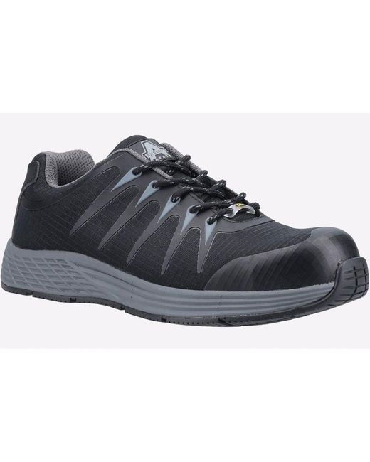 Amblers Safety Black As717C Trainers for men