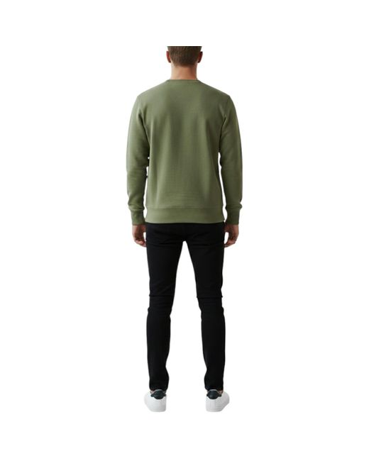 Tommy Hilfiger Green Sweatshirt Terry Cotton Jumper for men