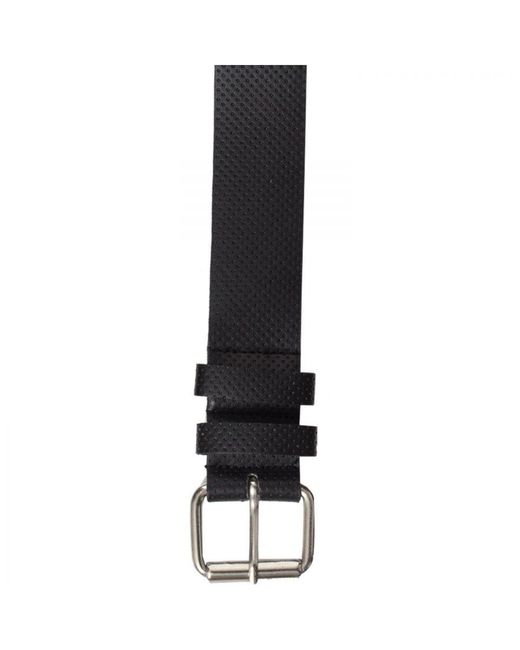Kruze By Enzo Black Embossed Leather Belt for men