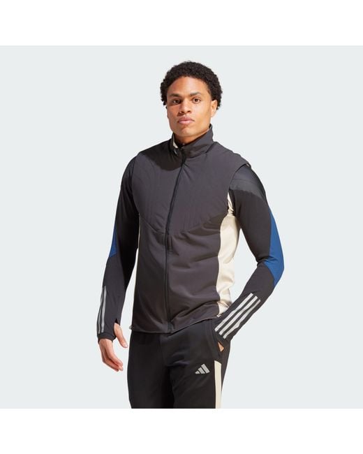 Adidas Originals Black Tiro 23 Competition Winterized Vest for men