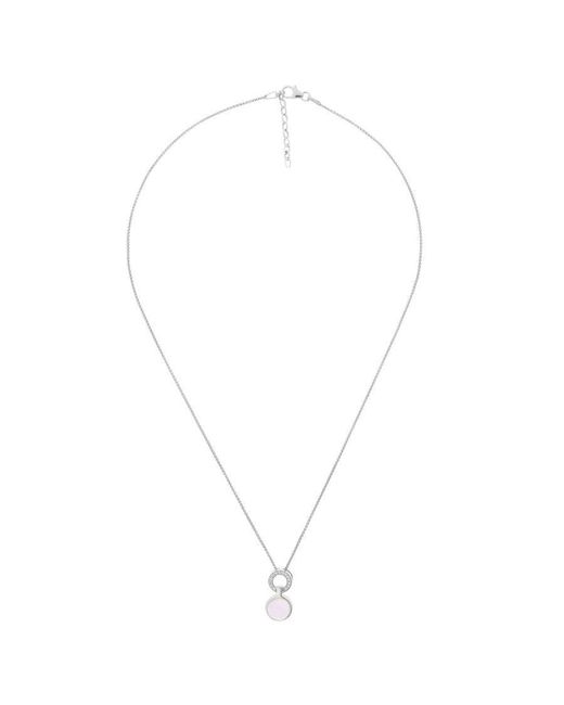 Orphelia Metallic 'Marga' 925 Sterling Chain With Pendant
