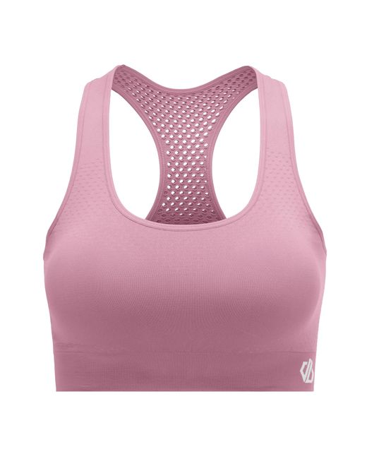 Dare 2b Pink Ladies Dont Sweat It Ii Sports Bra (Dusky Orchid)