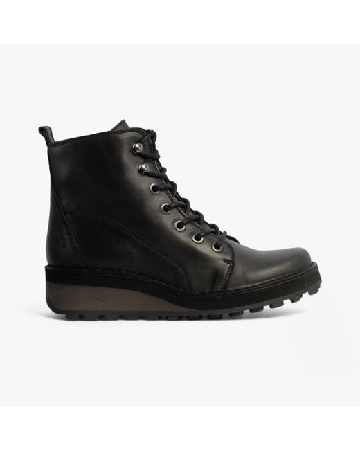 Fly London Black Hazi147Fly Boots