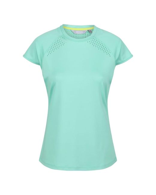 Regatta Blue Crew Neck Raglan Sleeve Jersey T-Shirt