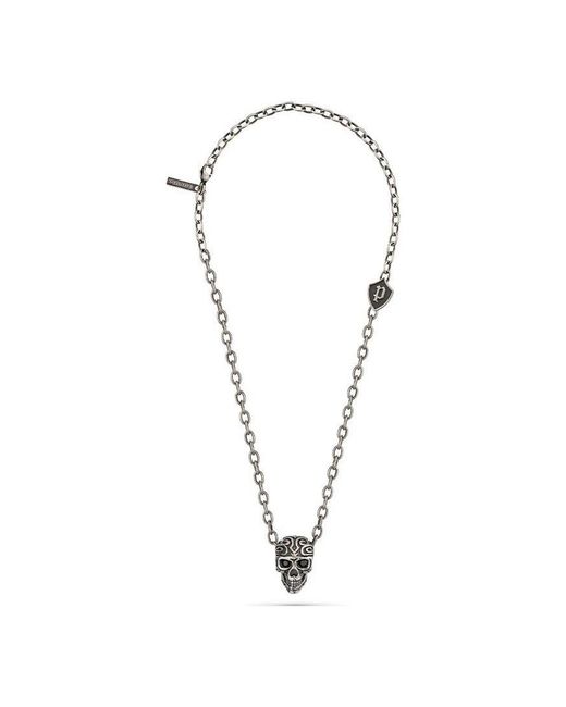 Police White Peagn2120201 Necklace for men