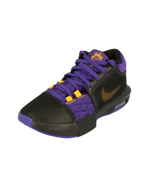 Nike Black Lebron Witness Viii Basketball Trainers for men