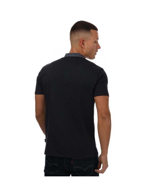 Armani Black Polo Shirt for men
