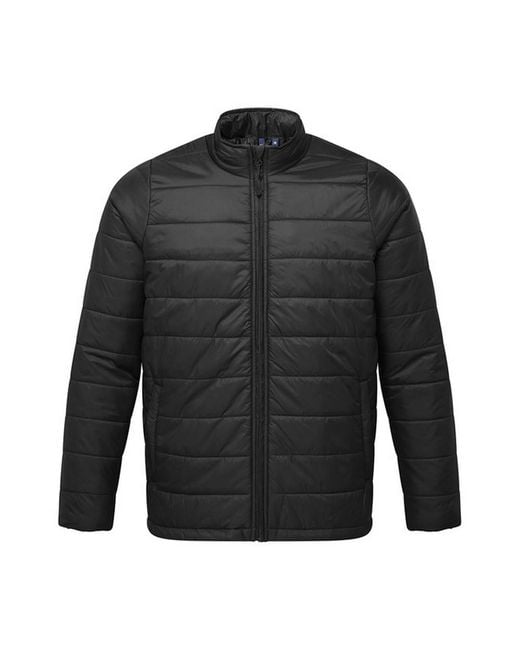 PREMIER Gray Recyclight Padded Jacket for men