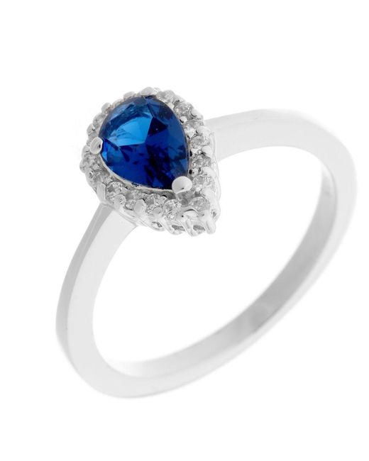 Orphelia Blue 925 Sterling Ring