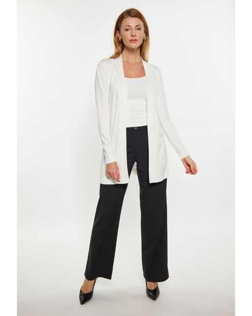 Usha Vest Wolwit in het White