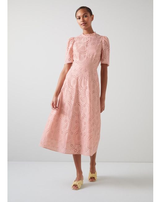pink lk bennett dress Kate Middleton's L.K. Bennett Madison Dress in Pink