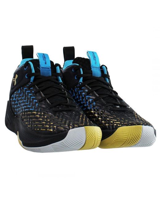 Under Armour Blue Hovr Havoc 4 Clone Ij Shoes for men