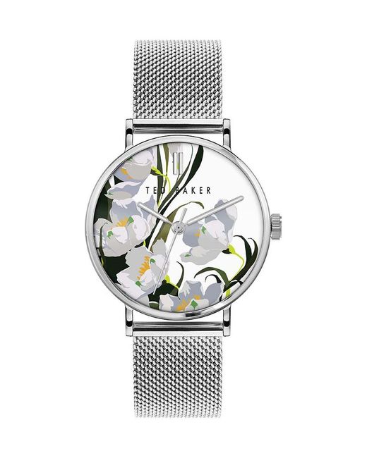 Ted Baker Gray Bkpphs131 Ladies Phylipa Fashion Watch