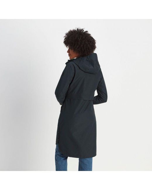 TOG24 Blue Saunter Long Waterproof Jacket