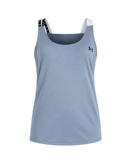 Under Armour Blue Heatgear Double Strap Vest