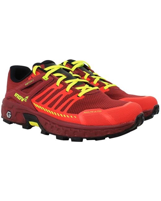 Inov-8 Red Roclite Ultra G 320 Running Shoes for men