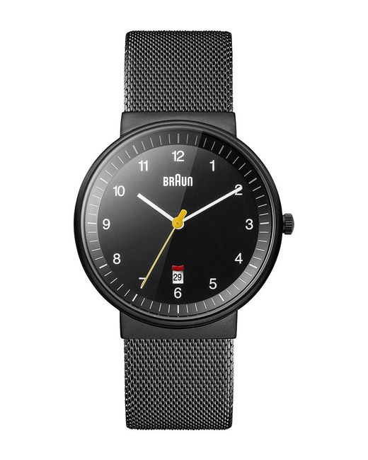 Braun Black Bn0032Bkbkmhg Classic Watch for men