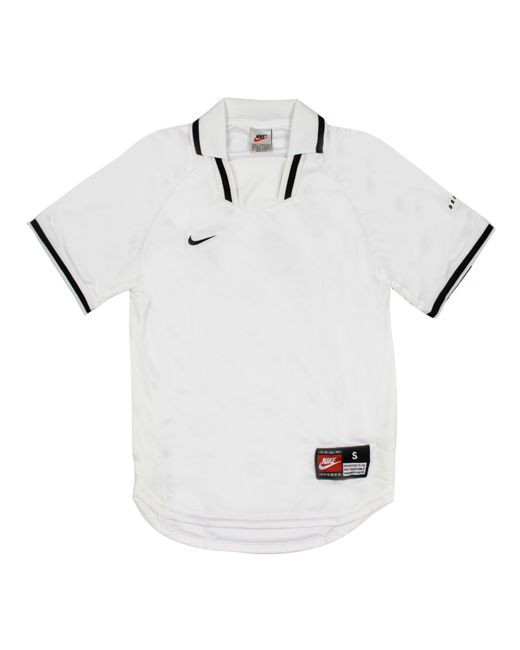 Nike White Vintage Dri-Fit Polo Shirt for men