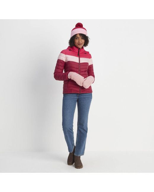 TOG24 Pink Britton Lined Mittens Candy Floss