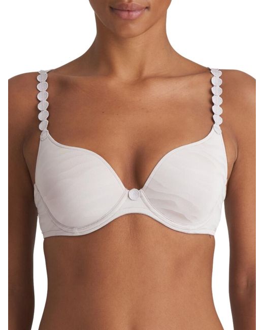 Marie Jo Brown Tom Padded Heart Shape Bra Sweet Haze