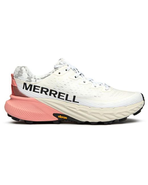 Merrell White Agility Peak 5 Trainers